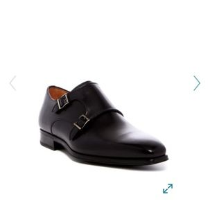 Men’s Magnanni Carmo Leather Double Strap Loafer